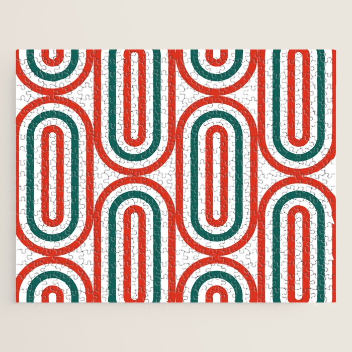 Retro Holiday 01B Jigsaw Puzzle Gallery Image 1