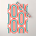 Retro Holiday 01B Wrapping Paper Gallery Image 1