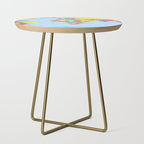 world map - academic Side Table Gallery Image 1