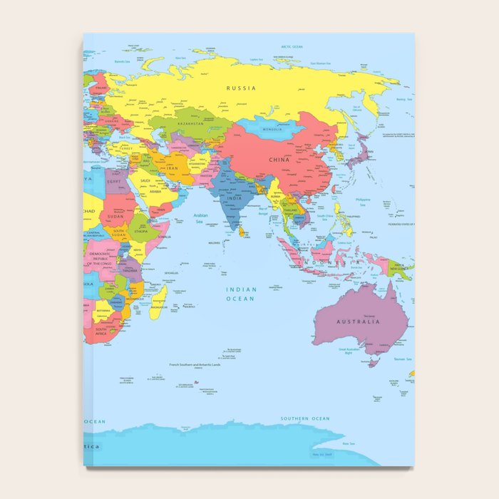 world map - academic Notebook Gallery Image 4
