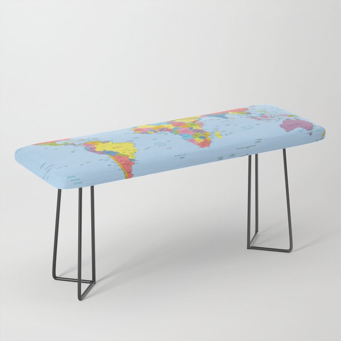 world map - academic Bench Gallery Image 1