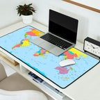 world map - academic Desk Mat Gallery Image 2