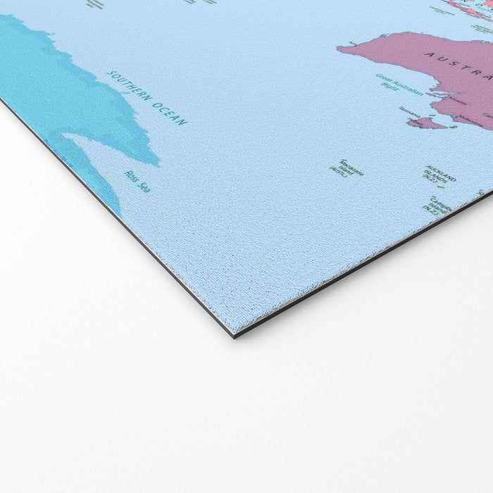 world map - academic Welcome Mat Gallery Image 2