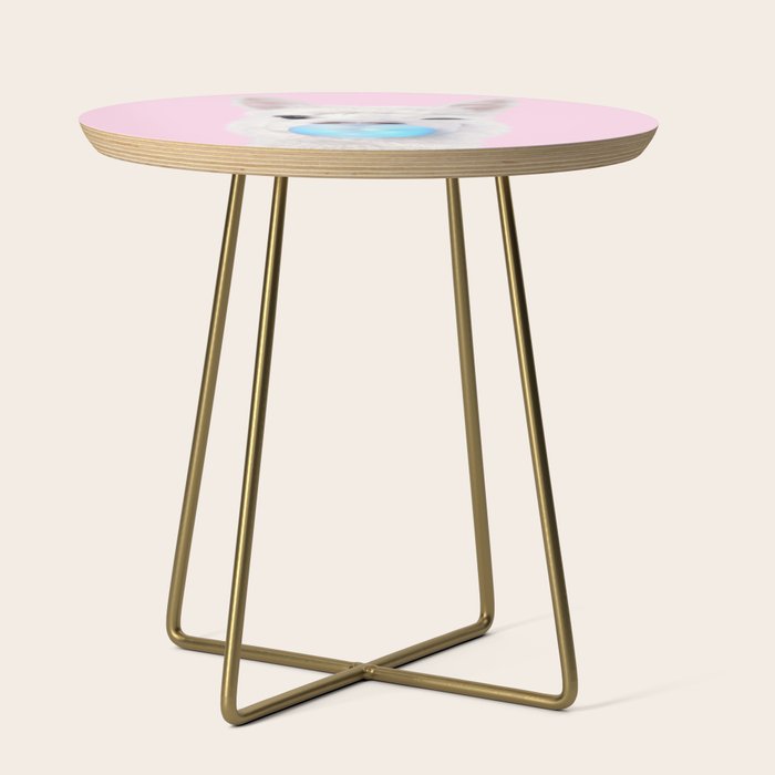 BUBBLEGUM LLAMA Side Table Gallery Image 1