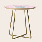 BUBBLEGUM LLAMA Side Table Gallery Image 1