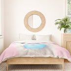 BUBBLEGUM LLAMA Duvet Cover Gallery Image 3