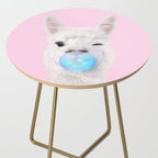 BUBBLEGUM LLAMA Side Table Gallery Image 2