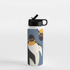 Emperor Penguin, Animal Portrait Water Bottle Gallery Image 1
