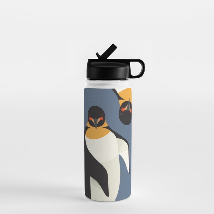 Emperor Penguin, Animal Portrait Water Bottle Gallery Image 1