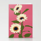 Sunflower Pink Sami Stationery Card Gallery Image 2