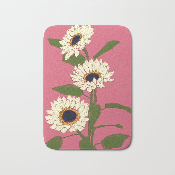 Sunflower Pink Sami Bath Mat Gallery Image 1