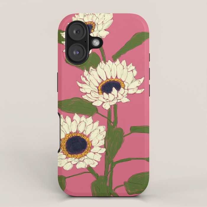 Sunflower Pink Sami iPhone Case Gallery Image 1