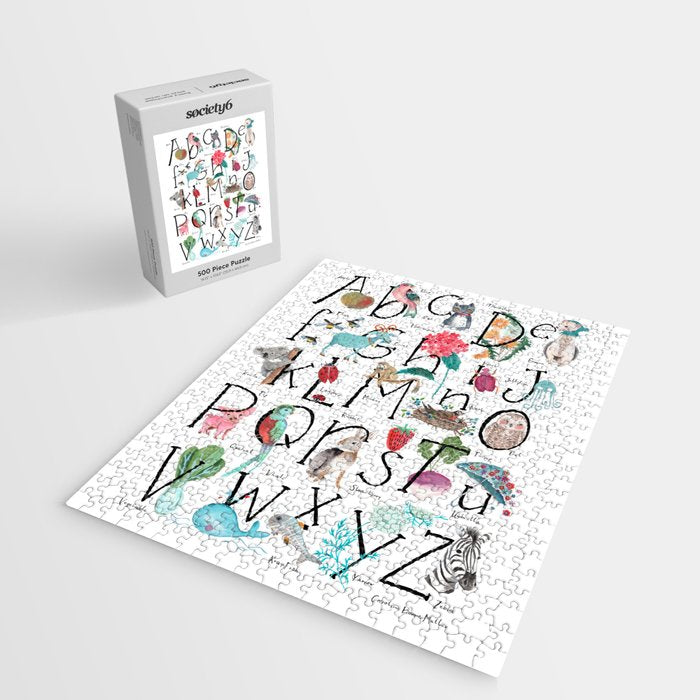 Animal kids ABC alphabet  Jigsaw Puzzle Gallery Image 2