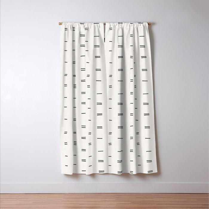 HAMMAH MUDCLOTH Window Curtain Gallery Image 3