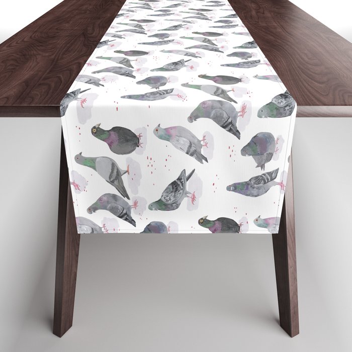 Pigeon Party Table Runner Gallery Image 1