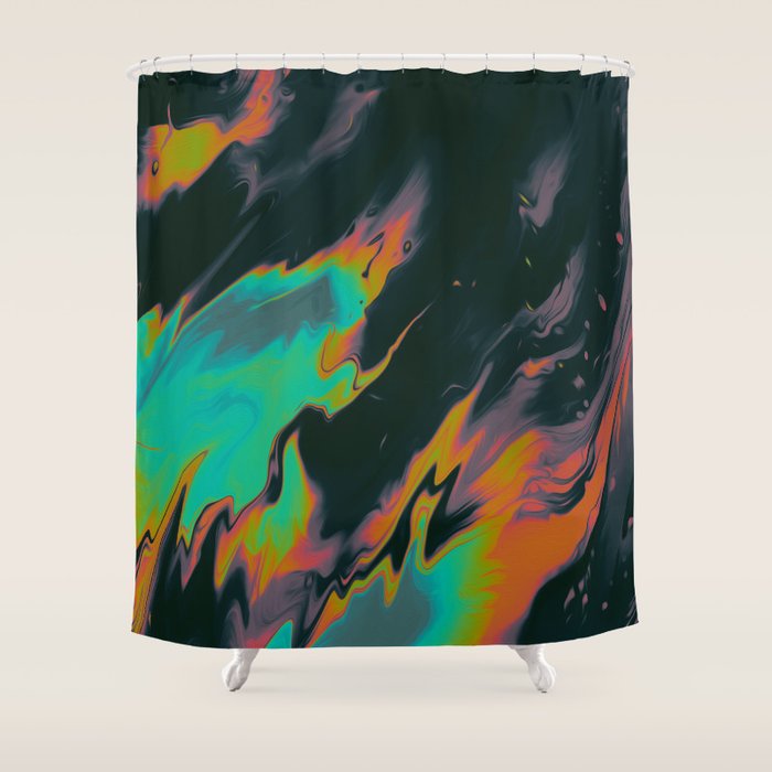 HOLD YOUR HAIR DEEP DEVOTION Shower Curtain Gallery Image 1