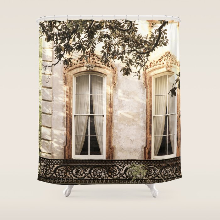 Savannah Window Decadence Shower Curtain Gallery Image 1