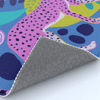 Two Cheetahs on Blue Rug Gallery Image 4