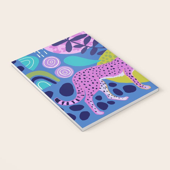 Two Cheetahs on Blue Notebook Gallery Image 3