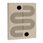 Adina - Mid Century Modern Abstract Art Canvas Print Gallery Image 6