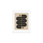Dusk - Mid Century Modern Abstract Ar Art Print Gallery Image 1