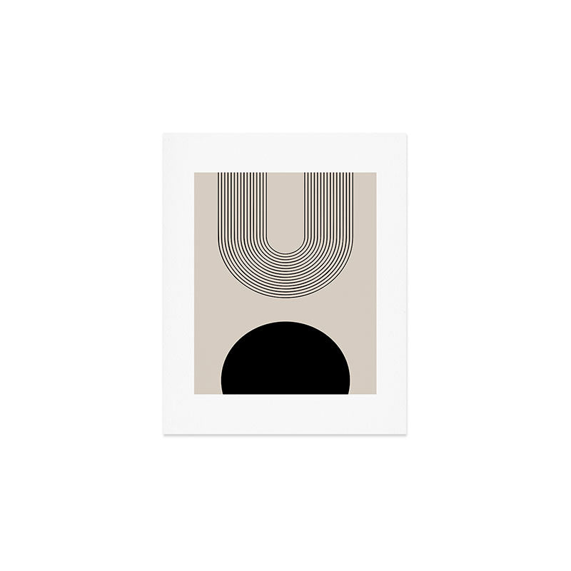 Lia - Mid Century Modern Abstract Art Art Print Gallery Image 1
