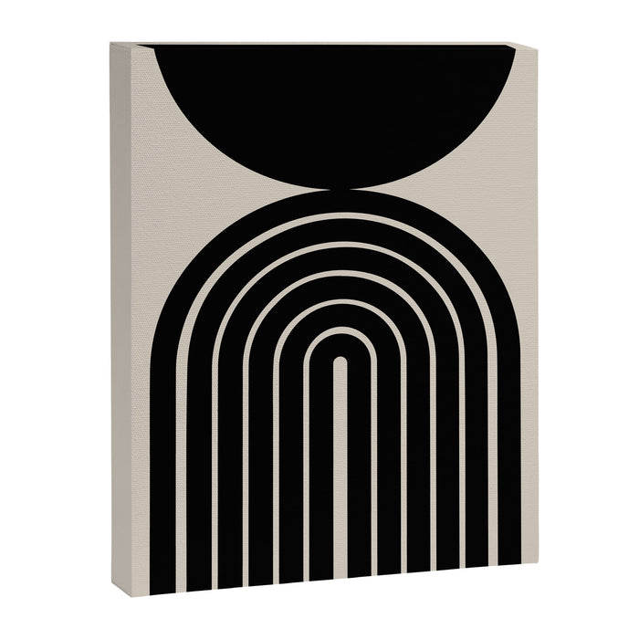 Mara - Mid Century Modern Abstract Art Canvas Print Gallery Image 1