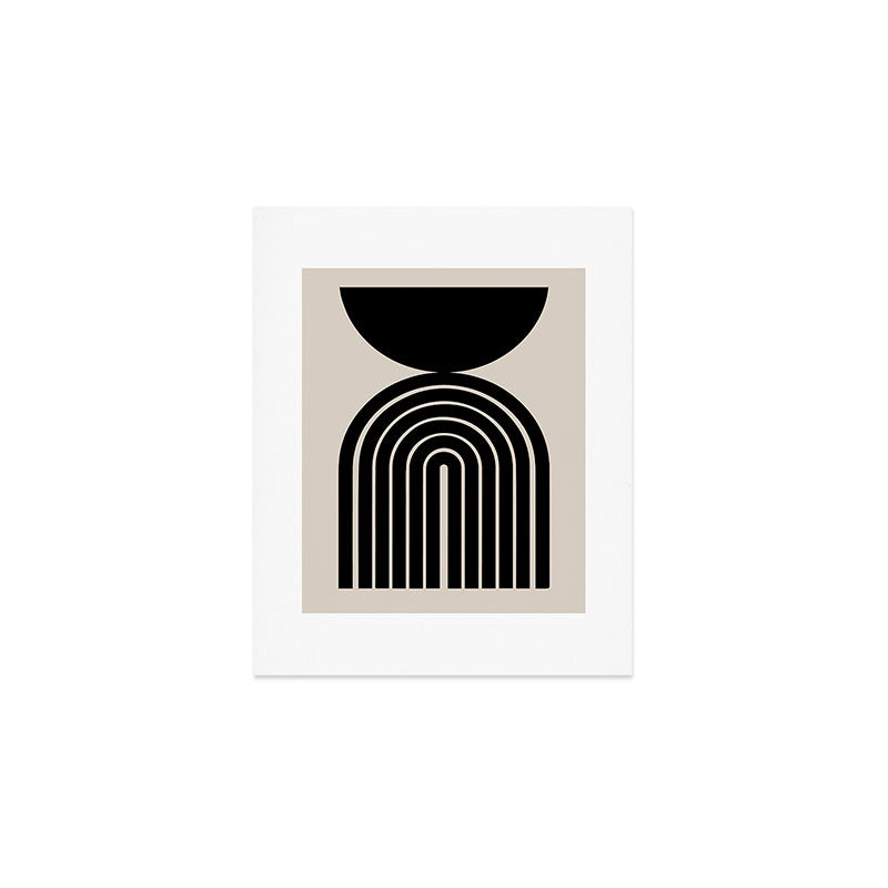 Mara - Mid Century Modern Abstract Art Art Print Gallery Image 1