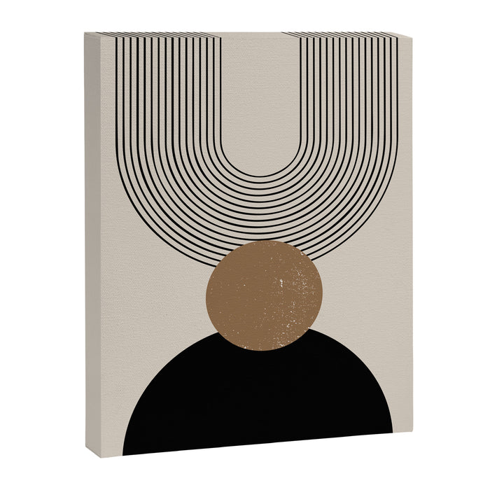 Mid Century Modern Abstract Art 10 Canvas Print Gallery Image 1
