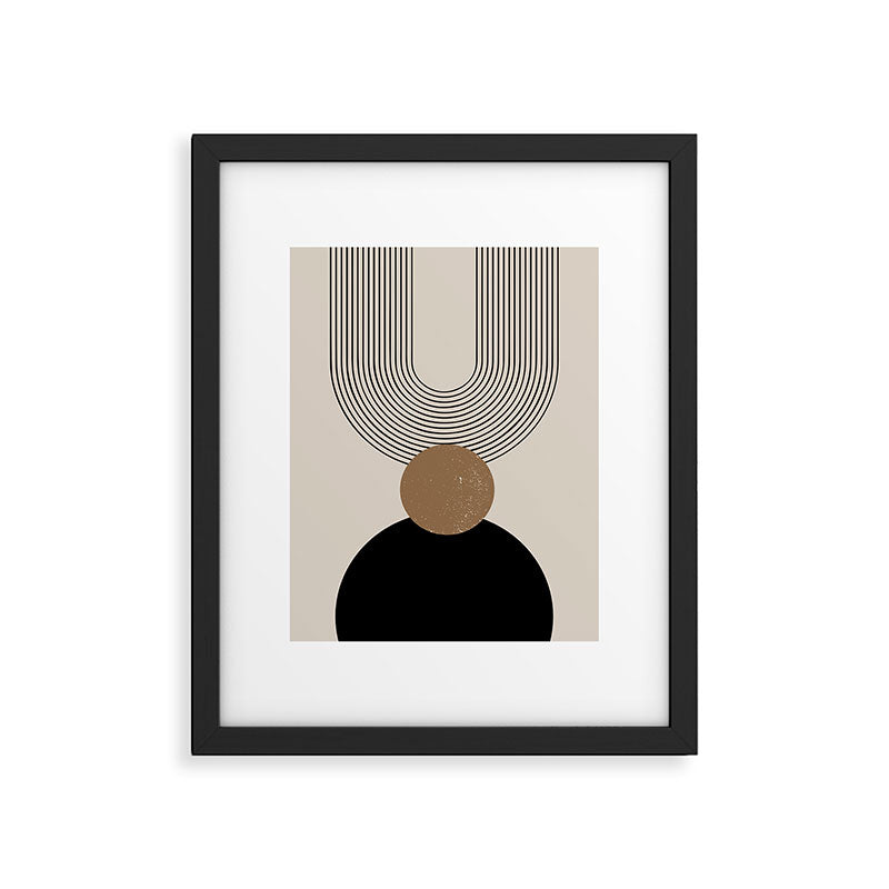 Mid Century Modern Abstract Art 10 Framed Art Print Gallery Image 4