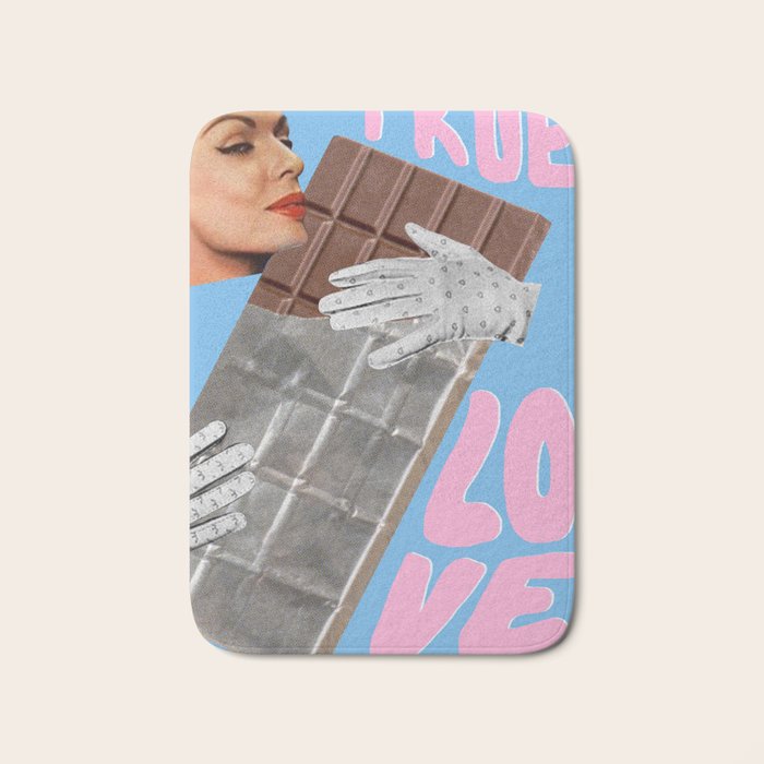Chocolate love Bath Mat Gallery Image 1