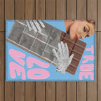 Chocolate love Outdoor Rug Gallery Image 1