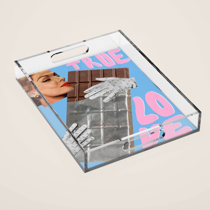 Chocolate love Acrylic Tray Gallery Image 1