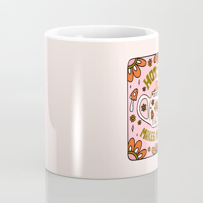 Hot Tea Makes Me Happy Coffee Mug Gallery Image 4