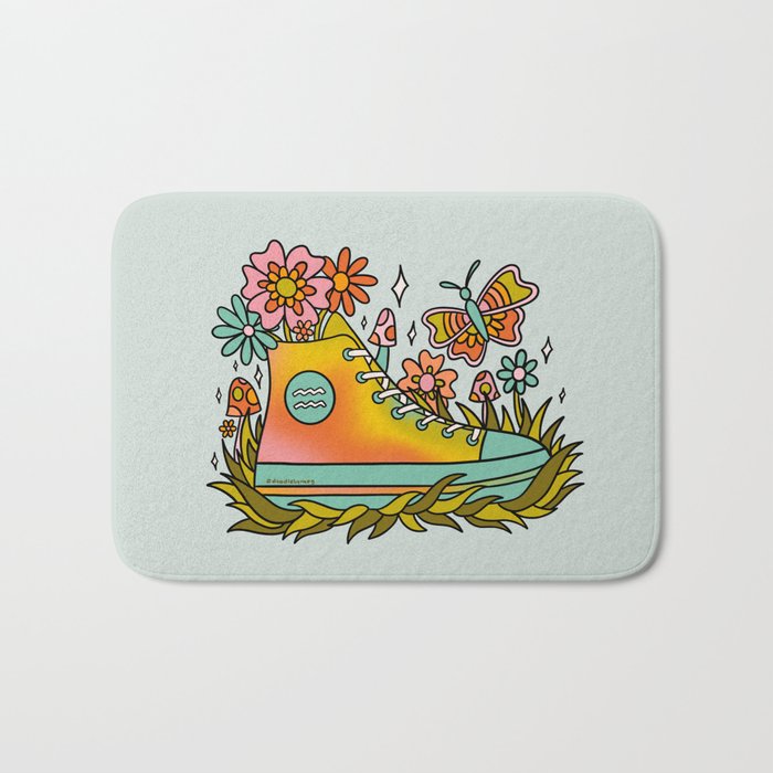 Aquarius Sneakers Bath Mat Gallery Image 1