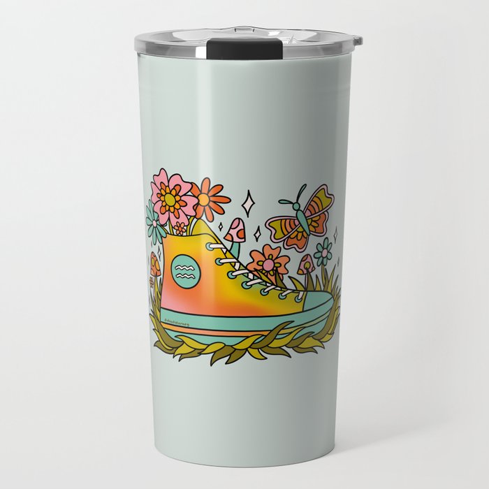 Aquarius Sneakers Travel Mug Gallery Image 1