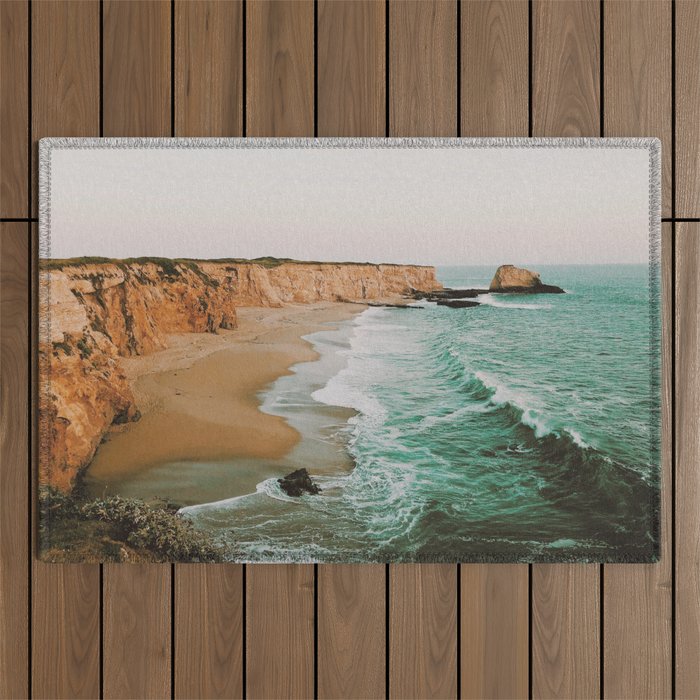 california coast x - santa cruz Outdoor Rug Gallery Image 1
