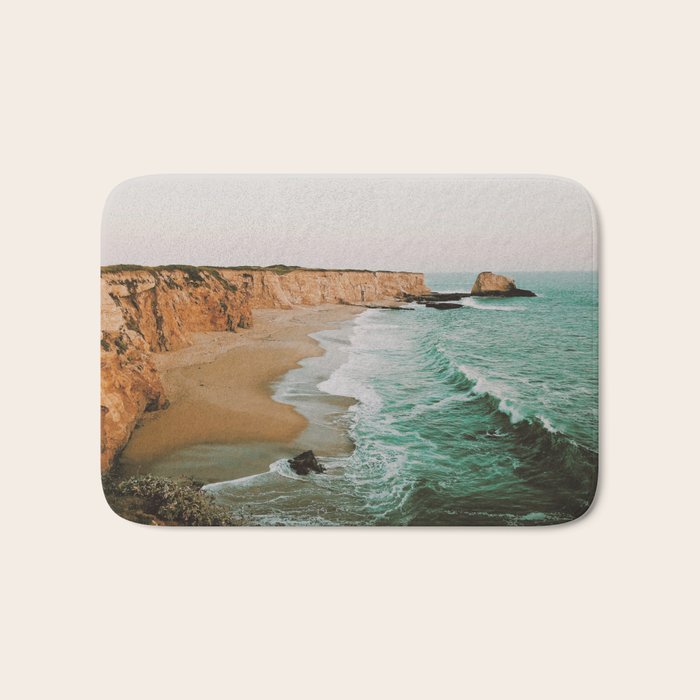 california coast x - santa cruz Bath Mat Gallery Image 1