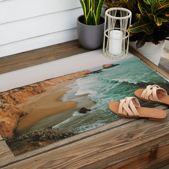 california coast x - santa cruz Outdoor Rug Gallery Image 2