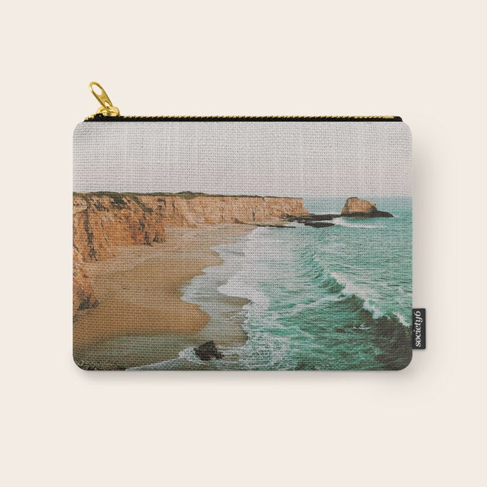 california coast x - santa cruz Carry All Pouch Gallery Image 1