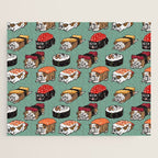 Sushi English Bulldog Jigsaw Puzzle Gallery Image 1
