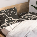 mini mid-century pot  Pillow Sham Gallery Image 2