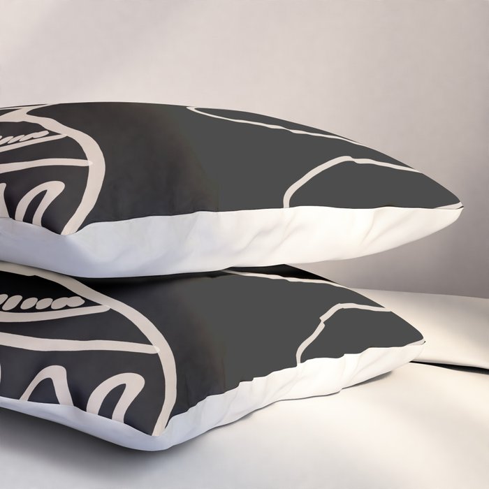 mini mid-century pot  Pillow Sham Gallery Image 3