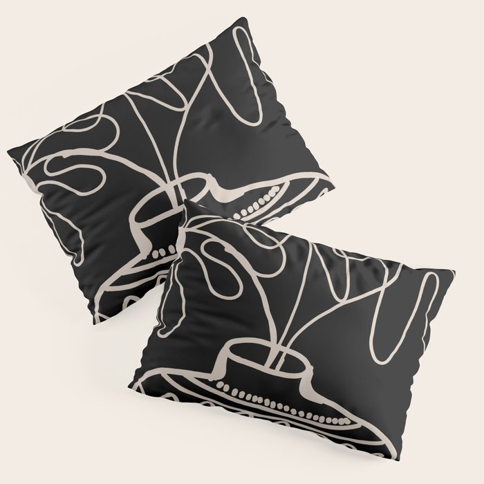 mini mid-century pot  Pillow Sham Gallery Image 1