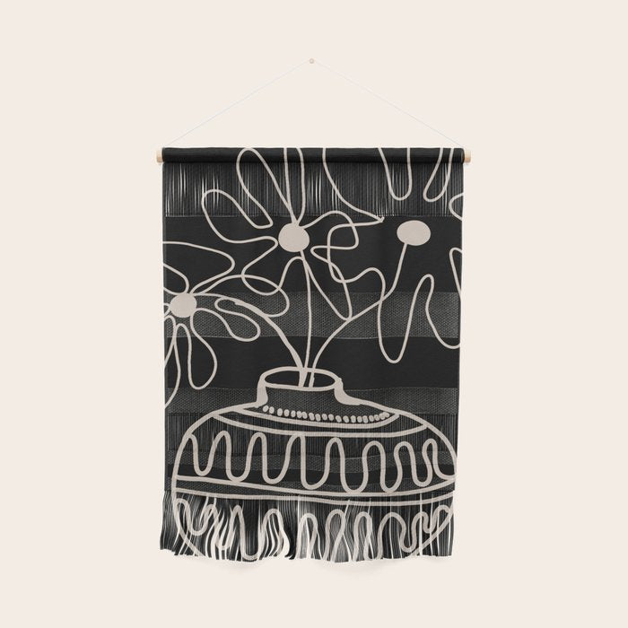 mini mid-century pot  Wall Hanging Gallery Image 1