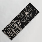 mini mid-century pot  Yoga Mat Gallery Image 1