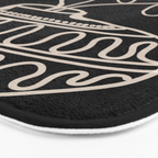 mini mid-century pot  Bath Mat Gallery Image 3
