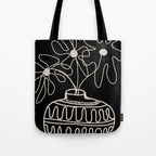 mini mid-century pot  Tote Bag Gallery Image 1