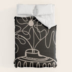 mini mid-century pot  Comforter Gallery Image 6