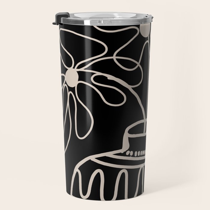 mini mid-century pot  Travel Mug Gallery Image 3